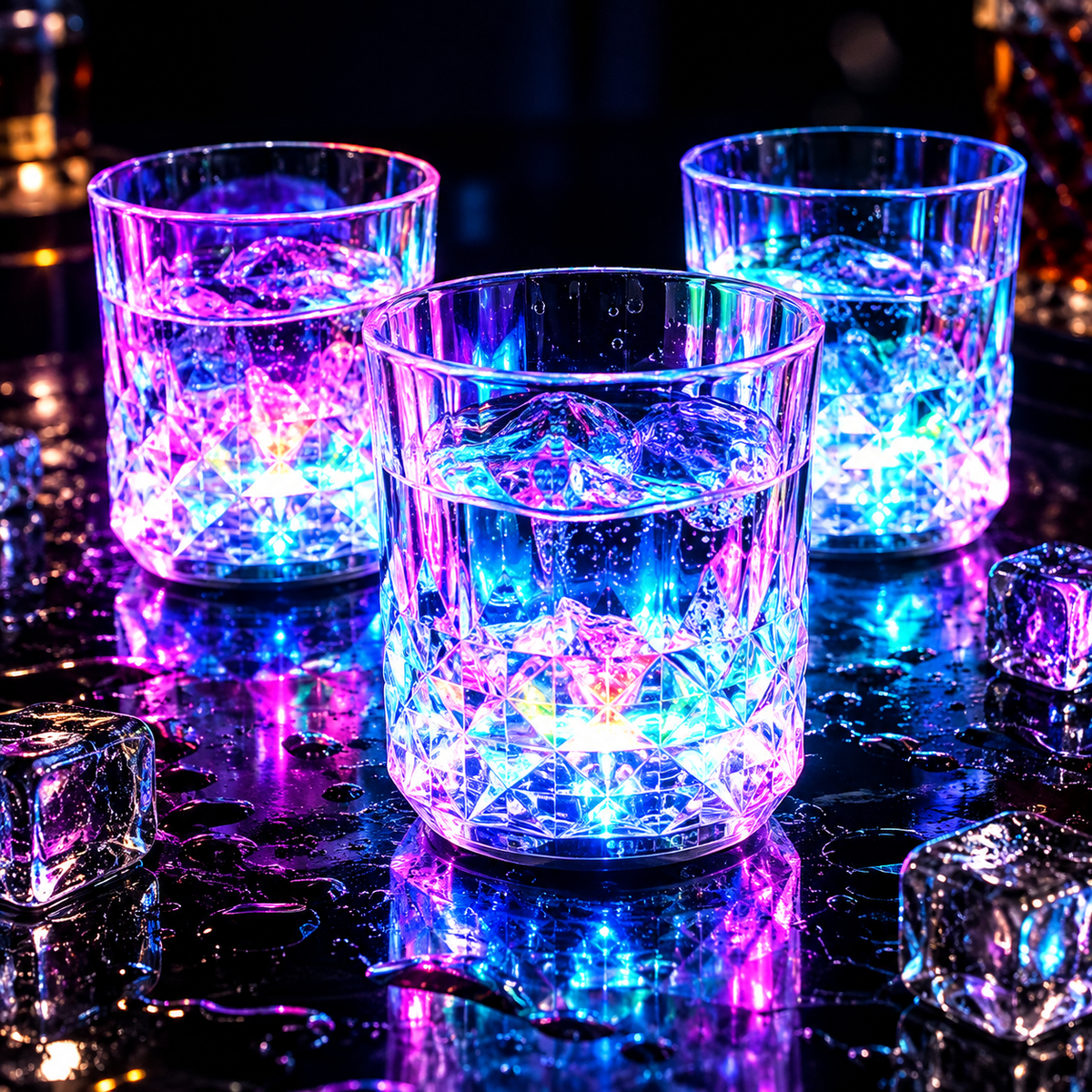 LED Color Changing Pineapple Cup
